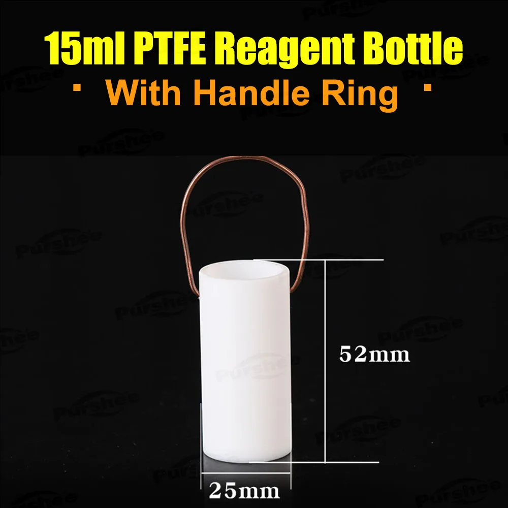 PTFE-Schraubverschluss-Reagenzflasche Hochtemperaturbeständig Säure- und Alkalibeständig mit Deckel Verschiedene Größen Labor-Aufbewahrungsflasche – Detail 20