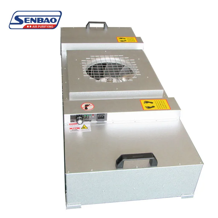 تخصيص وحدة فلتر مروحة FFU معدات تنظيف الهواء خالية من الغبار مع فلتر HEPA تدفق صفح الفطر حالة جديدة #4