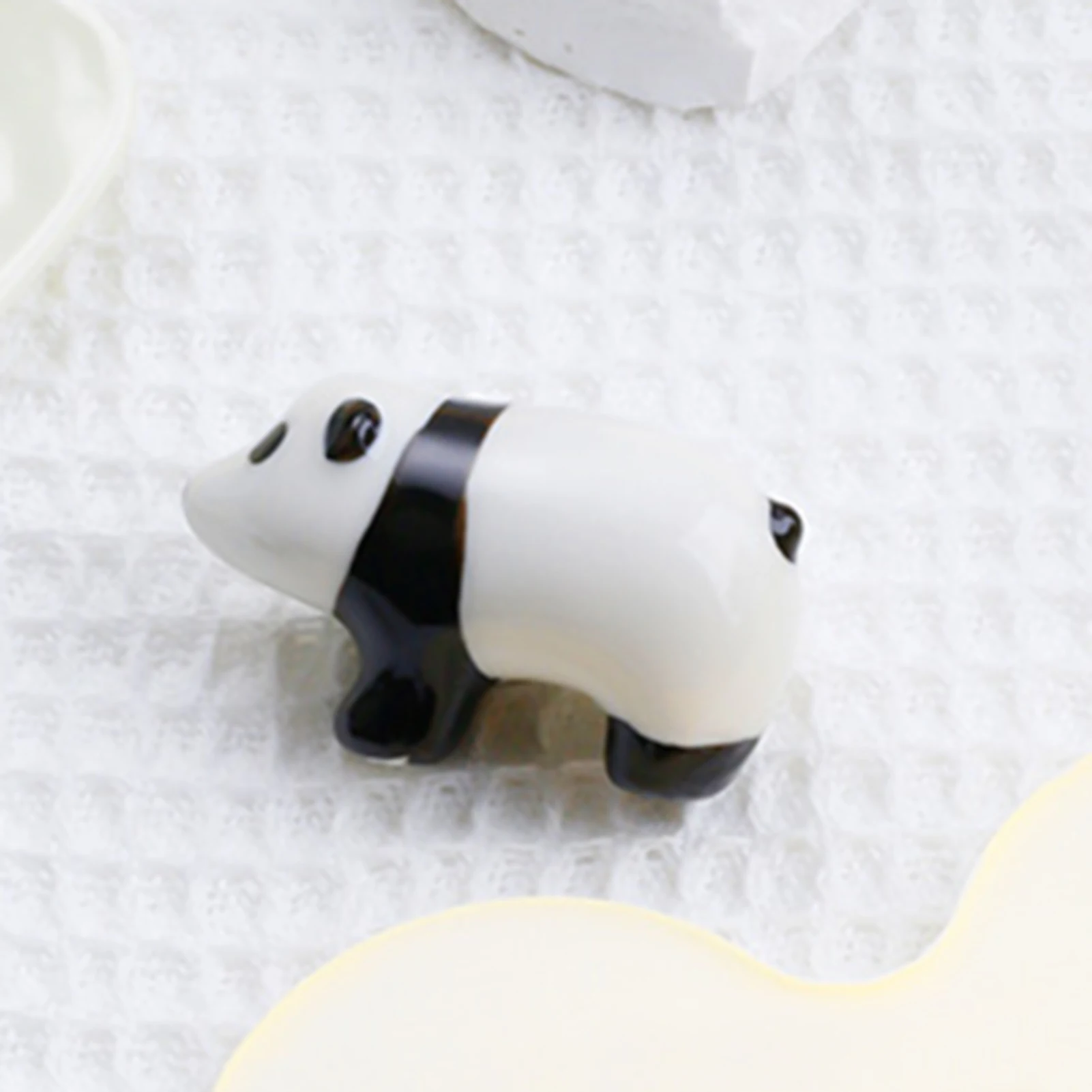 Cartoon Animal Ceramic Drawer Pulls Cartoon Theme Ceramics Knob Cabinet Handles for Furniture Closet Wardrobe