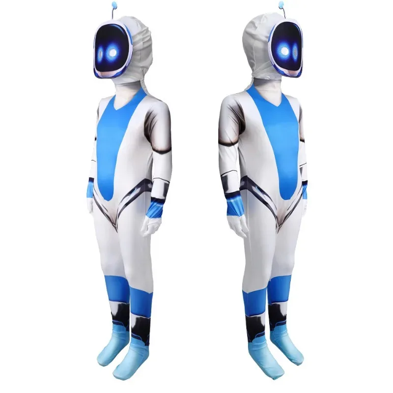

qq023Astro робот игра для детей и взрослых косплей комбинезон головные уборы костюм для выступлений карнавальный костюм праздничное платье