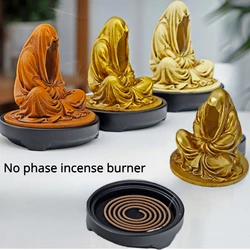 European Incense Burner Phase-free Resin Creative Coil Incense Censer Home Indoor Tea Room Decoration Aromatherapy Appliance