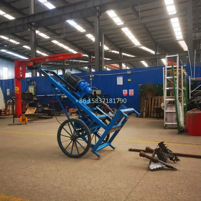 

Small Farm Drilling Rig Household Water Well Rotary Drilling Rig 100m Max Depth Pump Engine Core Components Drill Rig for Mexico