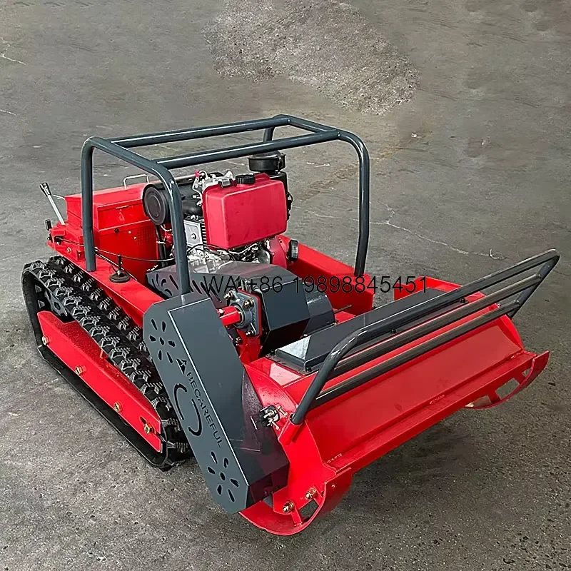 Wmwmnu Customized High Efficiency Grass Lawn All Terrain Agriculture Mower Remote Lawn Mower for Sale