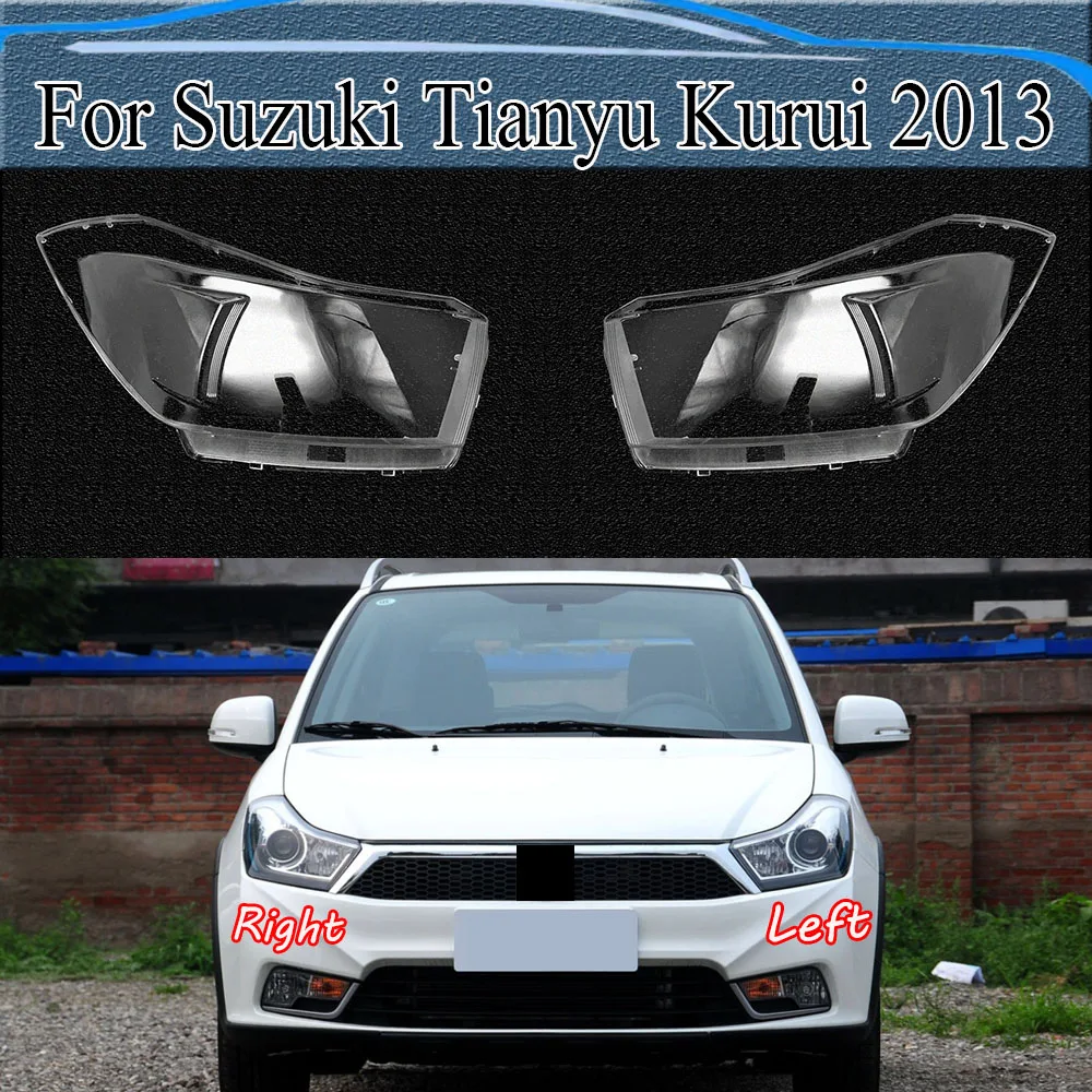 

For Suzuki Tianyu Kurui 2013 Headlight Cover Transparent Headlamp Lamp Shell Lens Replace Original Lampshade Plexiglass