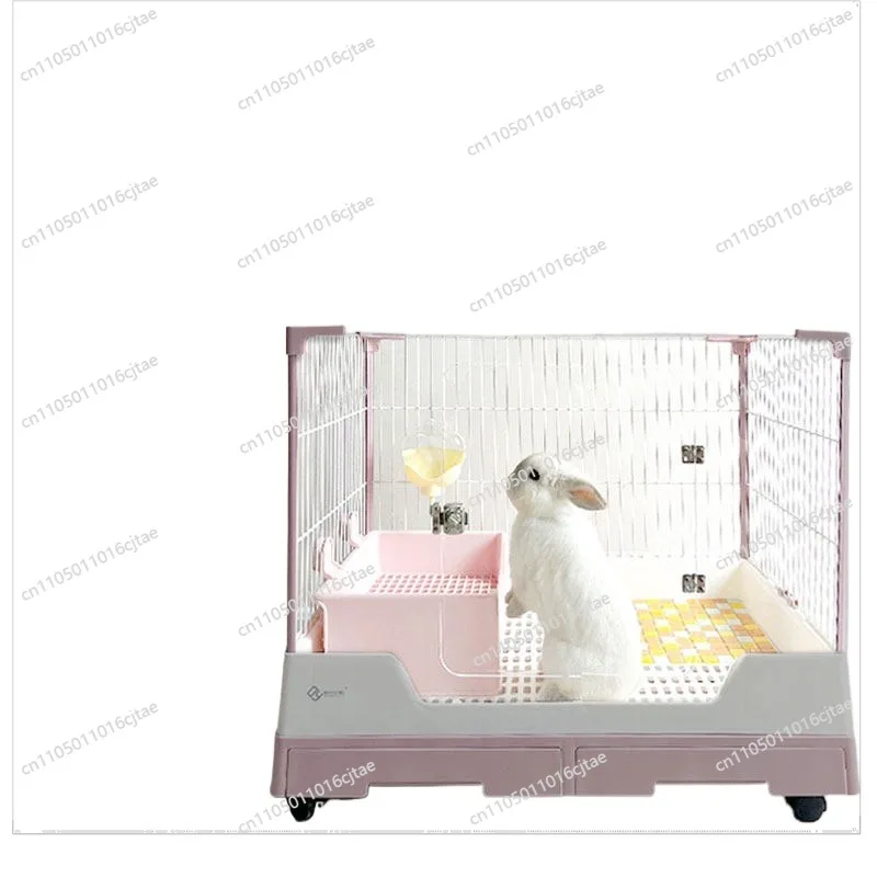 For Replacement Rabbit Cage Door, Landscape Acrylic High-transparency Rabbit Cage, Front Door Panoramic Sightseeing Accessories
