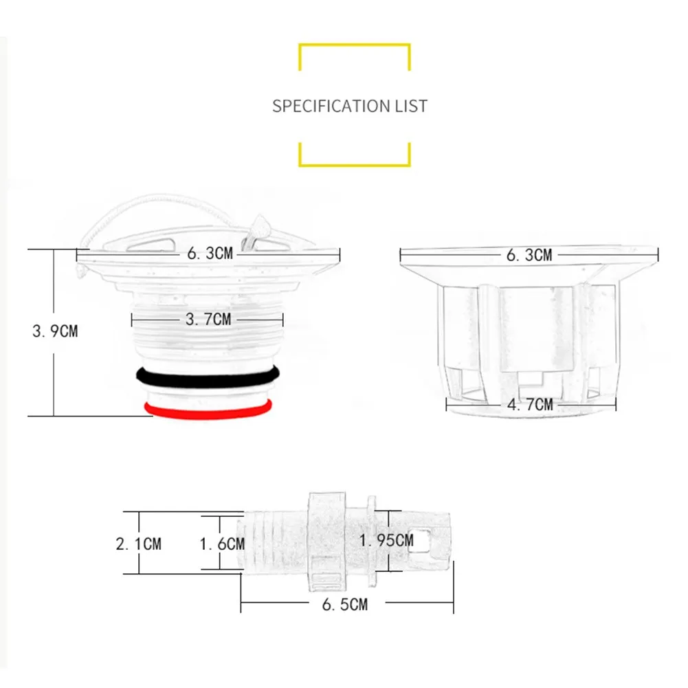 Accessory Air Valve Raft Dinghy River Rafts 8 Holes Adapter Cap High Quality Inflatable Boat Kayak PVC Material