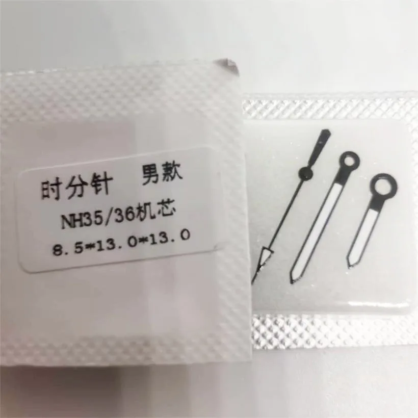 Watch Accessories Repair Parts Colored Three Pin Are Suitable For NH35 NH36 Movements Hour Minute Second  Men's Pointer image 6