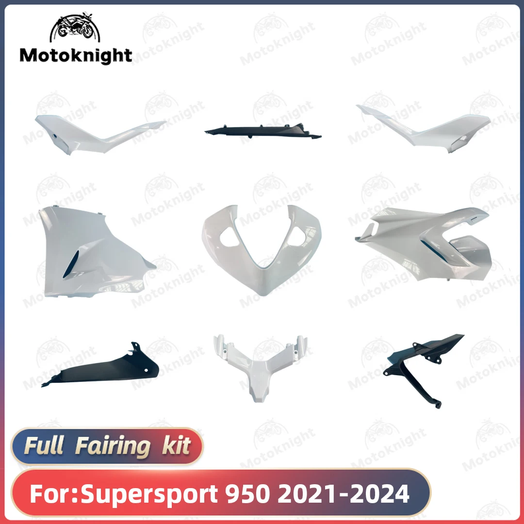 

Комплект обтекателя из АБС-пластика для Ducati Supersport 950 2021 2022 2023 2024, комплект кузова мотоцикла - полный набор неокрашенных