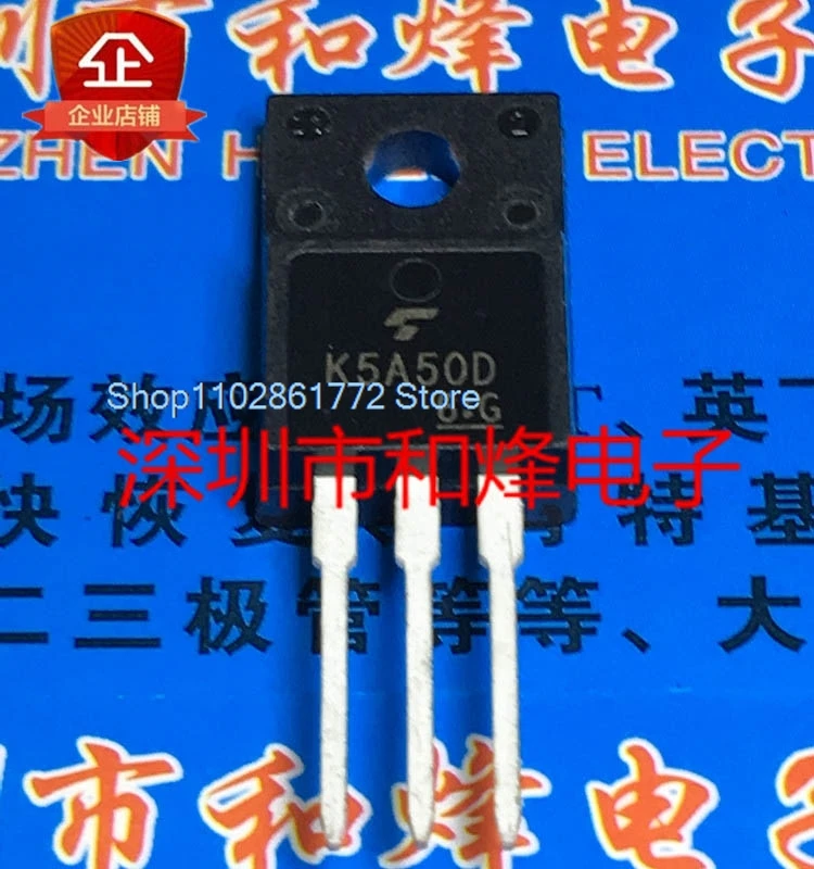 （20PCS/LOT）K5A50D TK5A50D  TO-220F 500V 5A