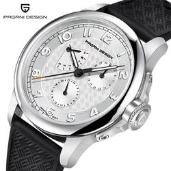 2024 New PAGANI DESIGN Quartz Wristwatch Luxury Men's Steel Watches Sapphire Glass Sports Business Watch for Men reloj hombre