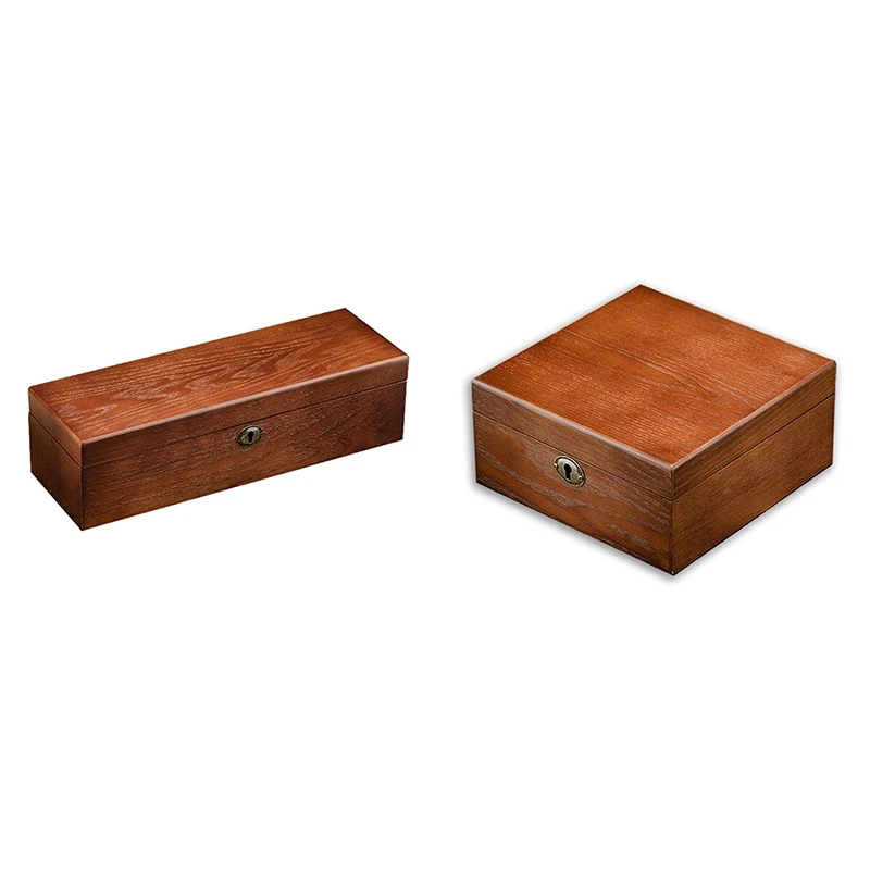 

Luxury Wooden Watch Box Watch Holder Box For Watches Top Jewelry Organizer Box Grids Watch Organizer New