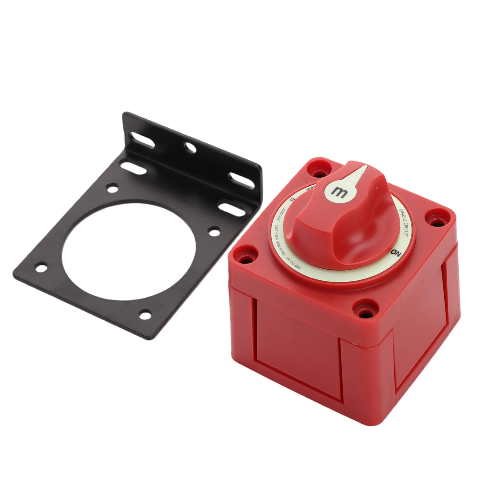 Marine Battery Disconnect Switch 12-48V Heavy Duty Battery Power Cut Off Switch On Off for Boat RV Car Truck