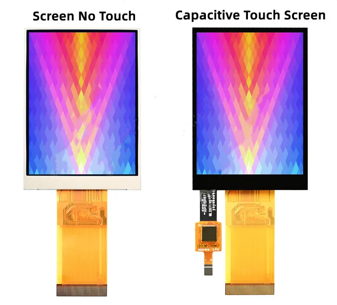 IPS 2.8 inch 40PIN SPI TFT LCD RGB565 Color Capacitive Screen (Touch/No Touch) ST7789V GT911 IC 240(RGB)*320 Parallel Interfaace