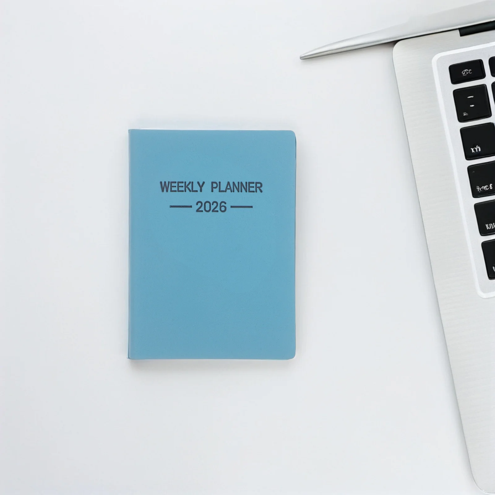 Mini agenda mensile giornaliera 2026 Calendario annuale con rilegatura robusta in carta spessa con copertina rigida tascabile portatile