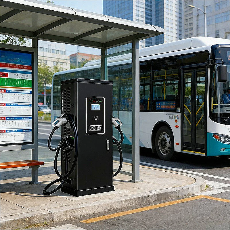 High Power 30KW 40KW DC Fast Charging Station for EV Cars CCS1 CCS2  Compatible Wall Mounted Intelligent Charger Customized Sale