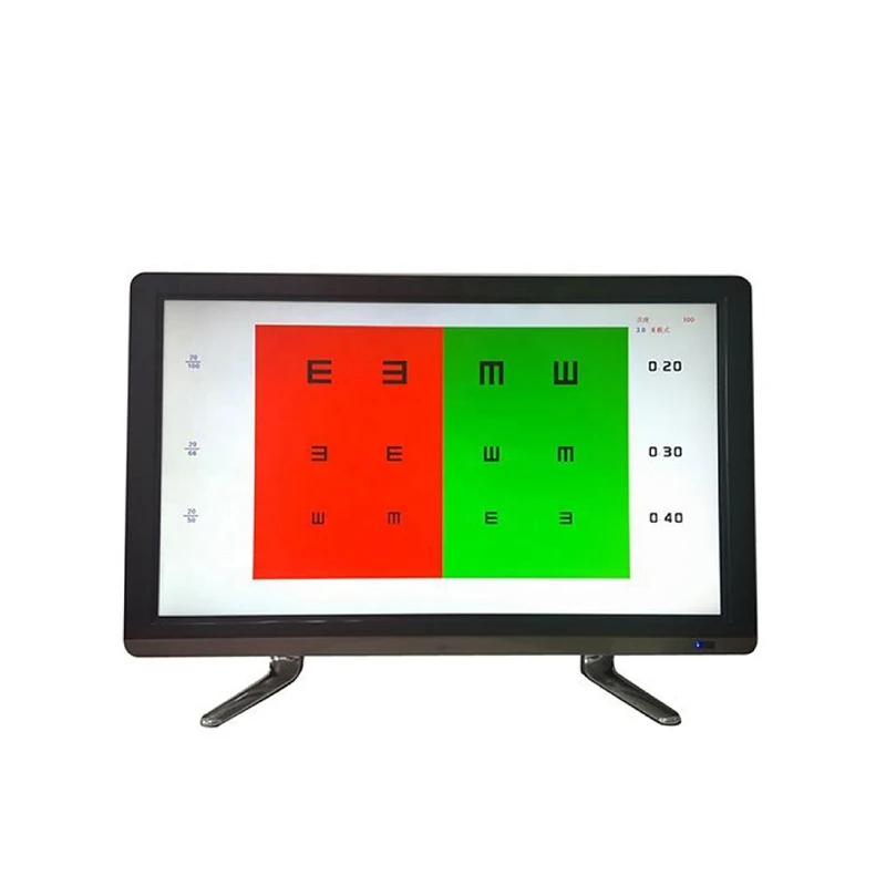 CE Certified Vision Test Eye Chart / Led Vision Chart /Visual Acuity Chart Software System for Eye Hospital