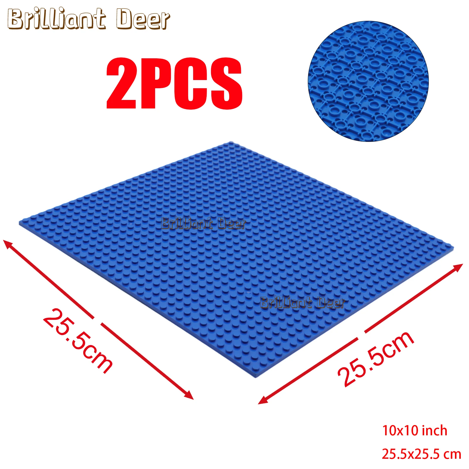 2 Stuks 32X32 Dots Bodemplaat Dubbelzijdig Bouwstenen Grondplaten Voor Diy Moc Bricks Cijfers Display stand Kinderspeelgoed