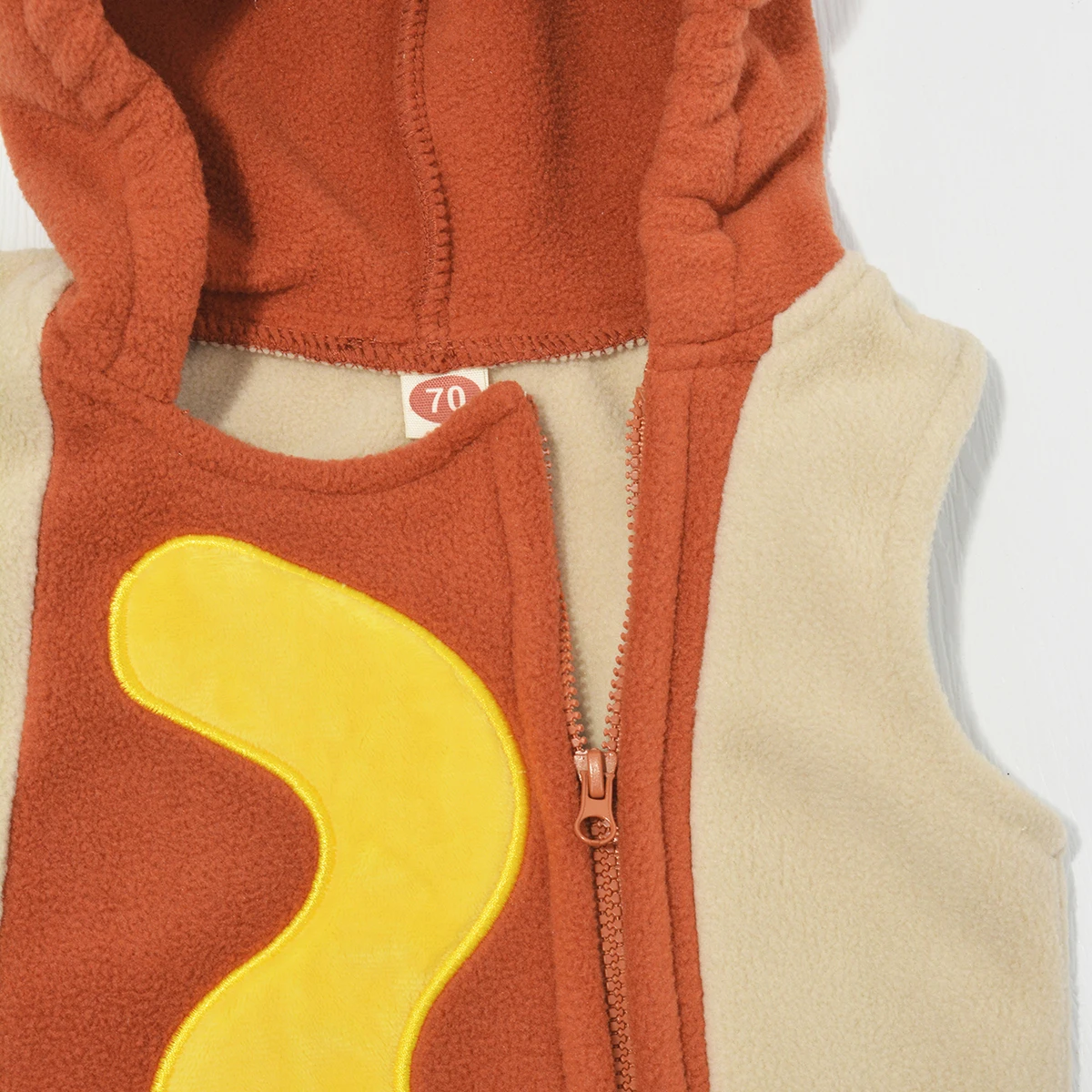Umorden Funny Sausage Hot Dog Costume for Baby Infant Girls Boys Unisex 2pcs/set 0-6M 6-12M 12-18M view 4