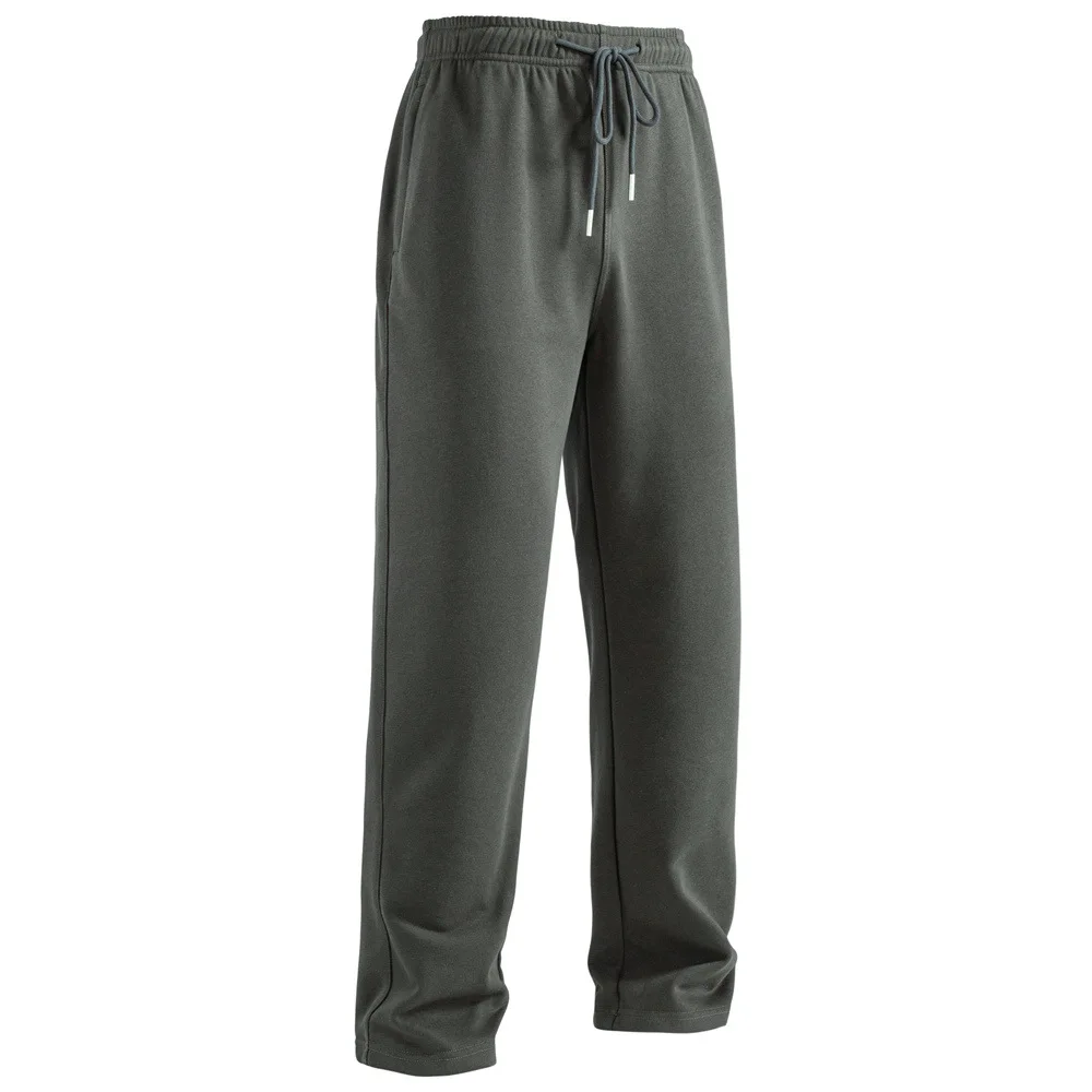 

Мужские однотонные брюки свободного кроя с завязками на талии, удобные, универсальные, стильные, высококачественные, для повседневной носки, модные, трендовые, с эффектом похудения