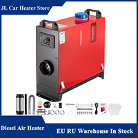 10L12V 2/5/8KW All In One Air Car Heater LCD Thermostat Switch Remote Control Air Diesels Heater Parking Heater Camper Van