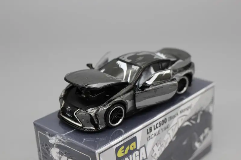 Ära 1:64 Lexus lc500 Sammlung von Druckguss legierung Wagen Modell Ornamente Geschenke