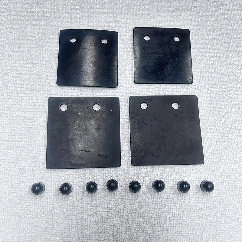 Rack de teto parafuso buraco porca tampa racks almofada de borracha para 1998-2017 suzuki jimny jb43 jb33 jb23 bagagem almofada de borracha acessórios do carro