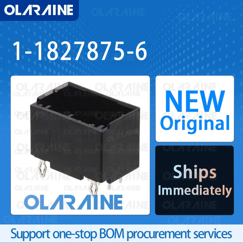 

5/10/50Pcs 1-1827875-6 100% brand new and original IC chip Headers and wire housings Connector 12 Position