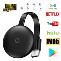 NEW 5G/2.4G Wireless WiFi Display Dongle Screen Mirroring 1080P HD TV Stick For Chromecast 4K HD HDMI-Compatible Media Player