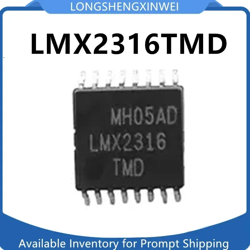 1PCS LMX2316TMD LMX2316 RF Frequency Synthesizer IC Microcontroller TSSOP16 New Original