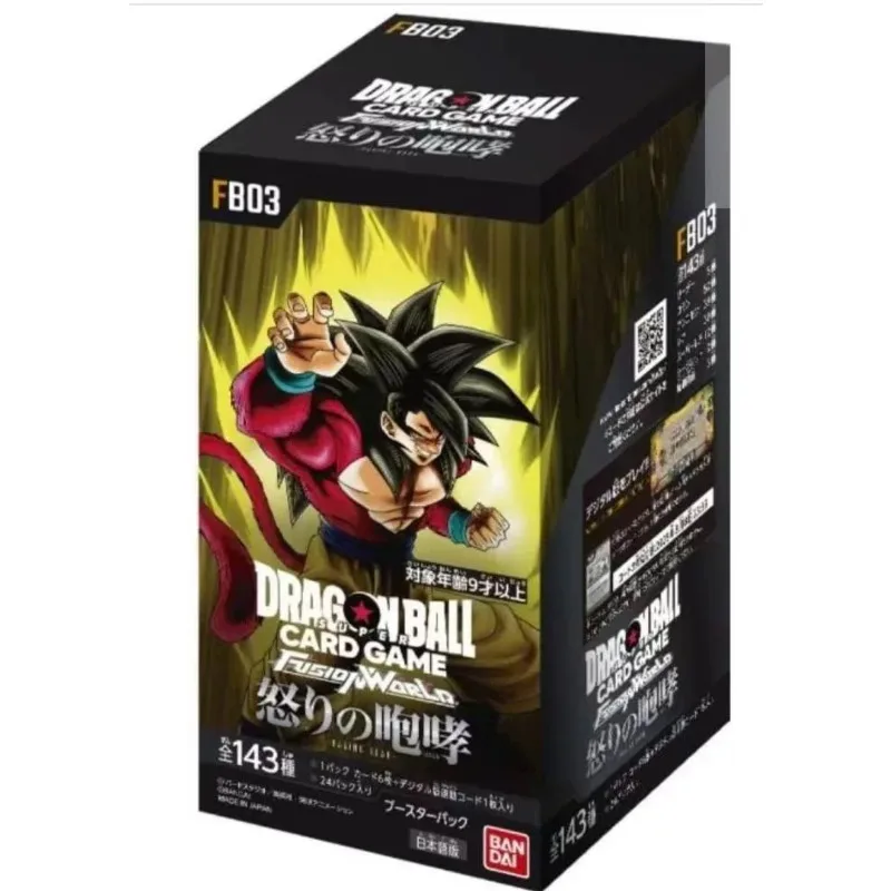 

Коллекционная карточная игра TCG Bandai Dragon Ball Super, японская версия - World Raging Roar FB03 (24 упаковки) - в наличии, коллекционный подарок