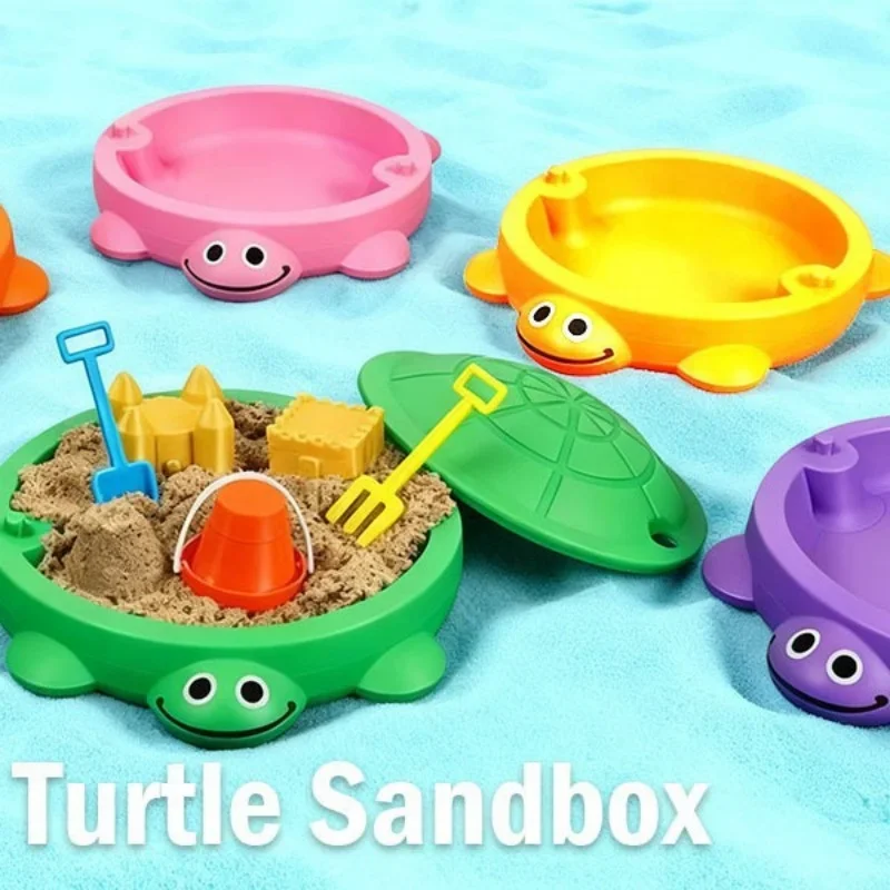 Mini Turtle Sandbox Turtle Decorations, Lid Can Be Opened, Suitable For The Office, Suitable For Festival Halloween Christmas view 3
