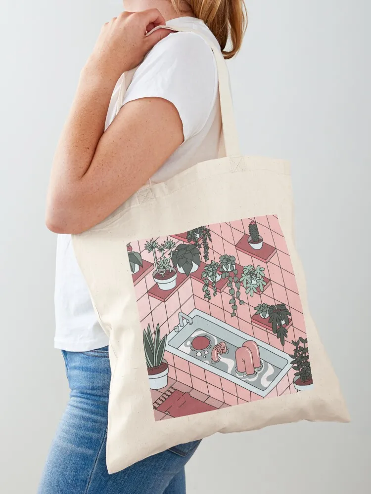 

bath time Tote Bag great bag shopper bag women university shopper Fabric