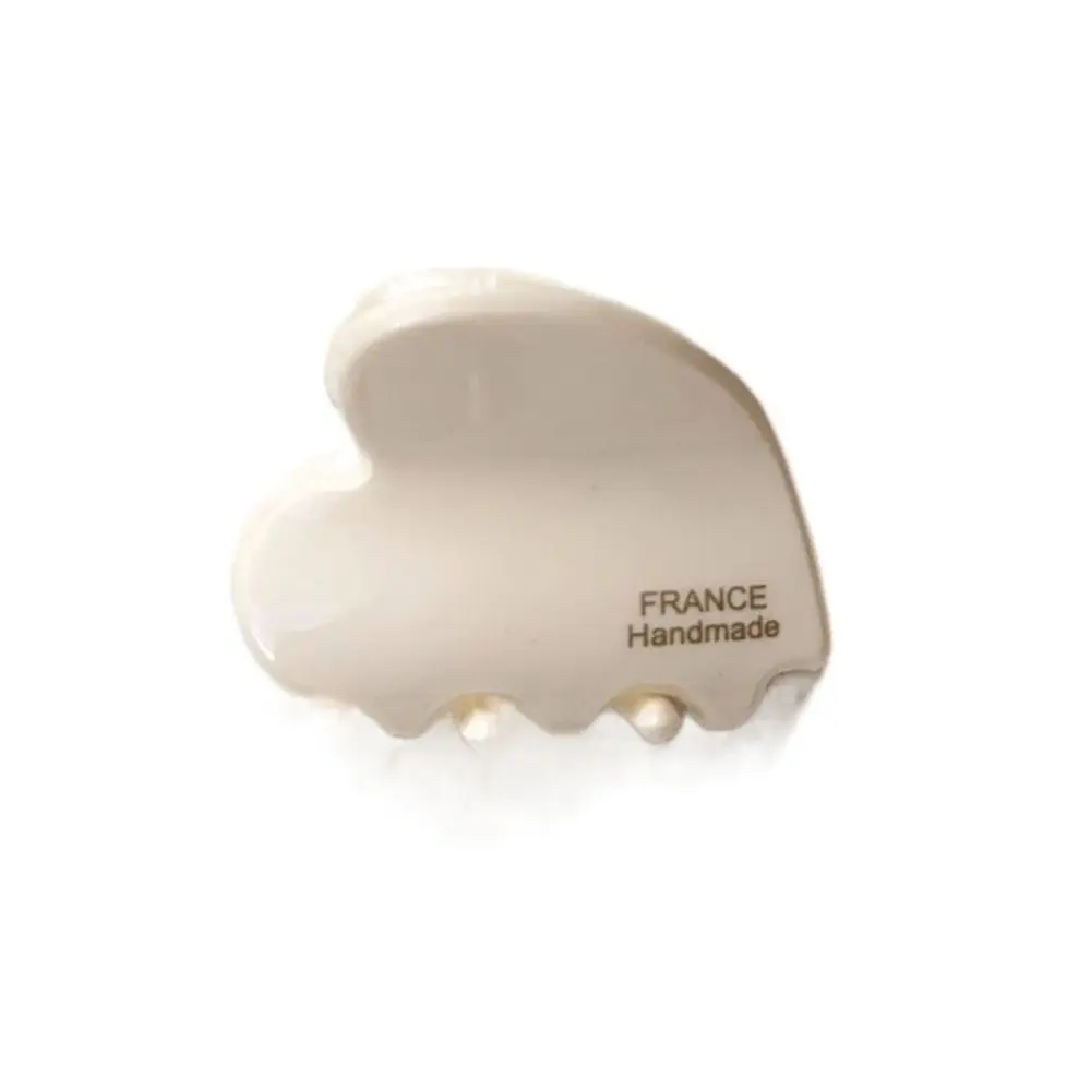 

Temperament Acetic Acid Love Heart Hair Claw Y2K Barrettes Acetate Hair Clips Side Clip Headwear Mini Hair Claw Women
