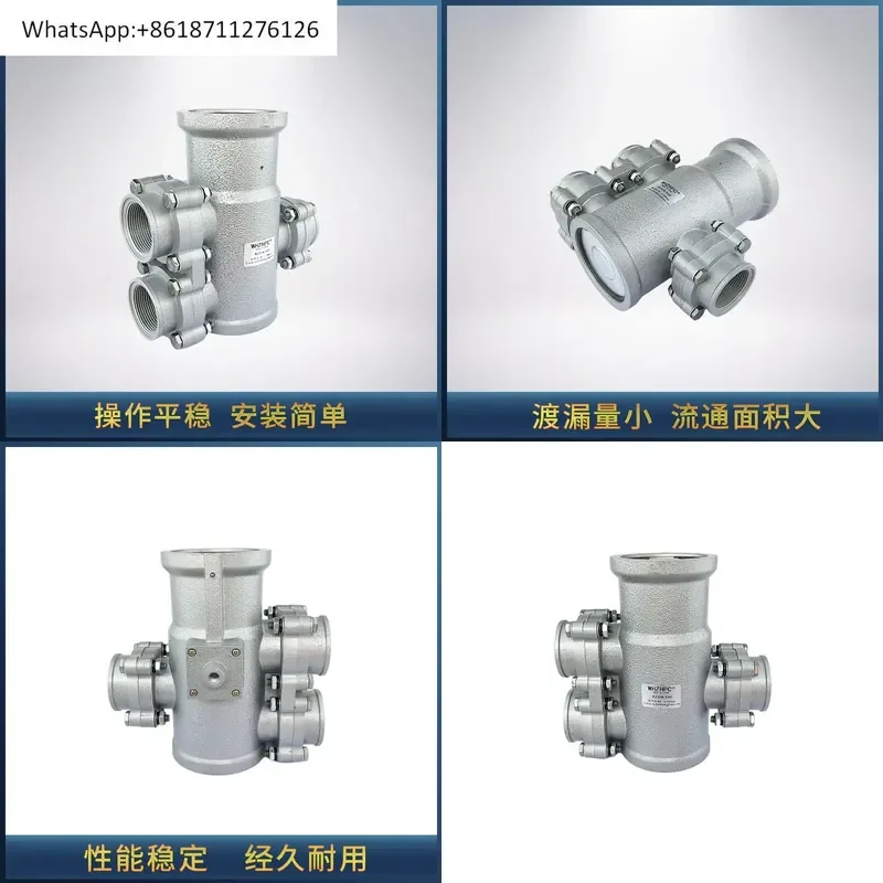 1pcs K23JK F40 F50 Two Position Three Way Gas Controlled Reversing Valve Normally Open for Oil Drilling Rig Pneumatic System