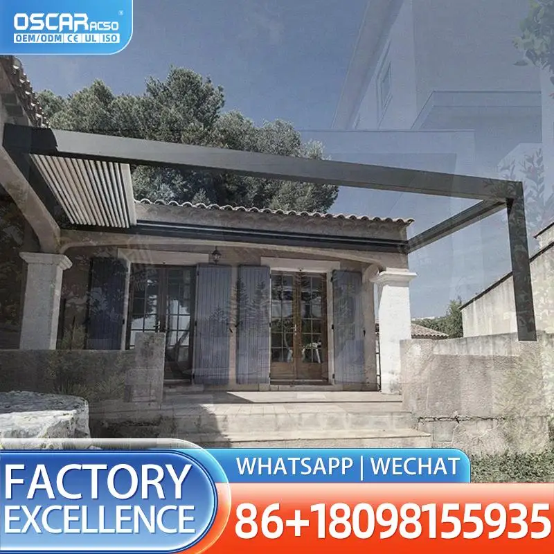 Freestanding Aluminum Sunroom with Waterproof Roof for Garden Hotel Apartment Use Four Seasons Courtyard Scenario Solution Sunsh