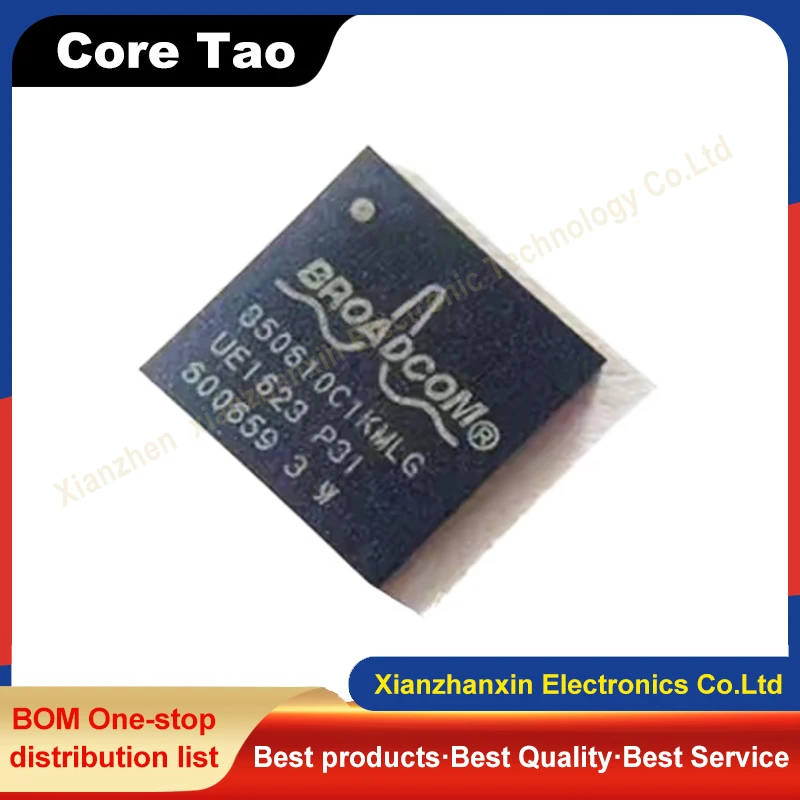 

1~5pcs/lot B50610C1KMLG QFN-48 B50610C Ethernet transceiver chip IC in stock