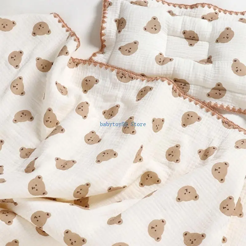 Y4UD Newborn Nursing Blanket Infant Crib Soft Quilt Shower Gift Photo Props Blanket Wrap Towel Unisex for Babies Boys Girls