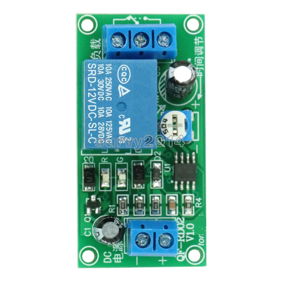 12V Relays Timer Delay Relay NE555 Shield Timing Relay Timer Control Switch Car Relays Pulse Generation Duty Cycle NEW