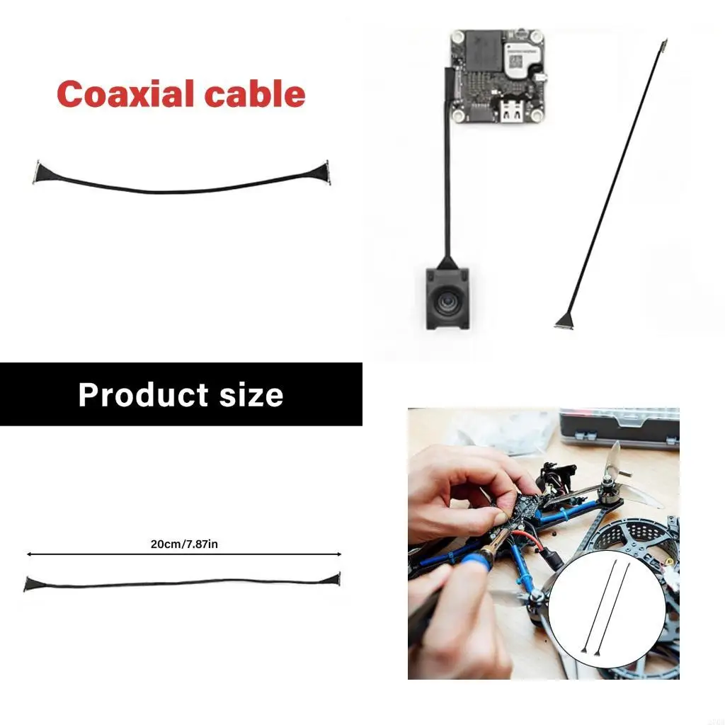 Precise Engineered ABS Metal Coaxial Wire For O4 Air UnitPro Stable Signal Transmission In Aerial Photography Equipment