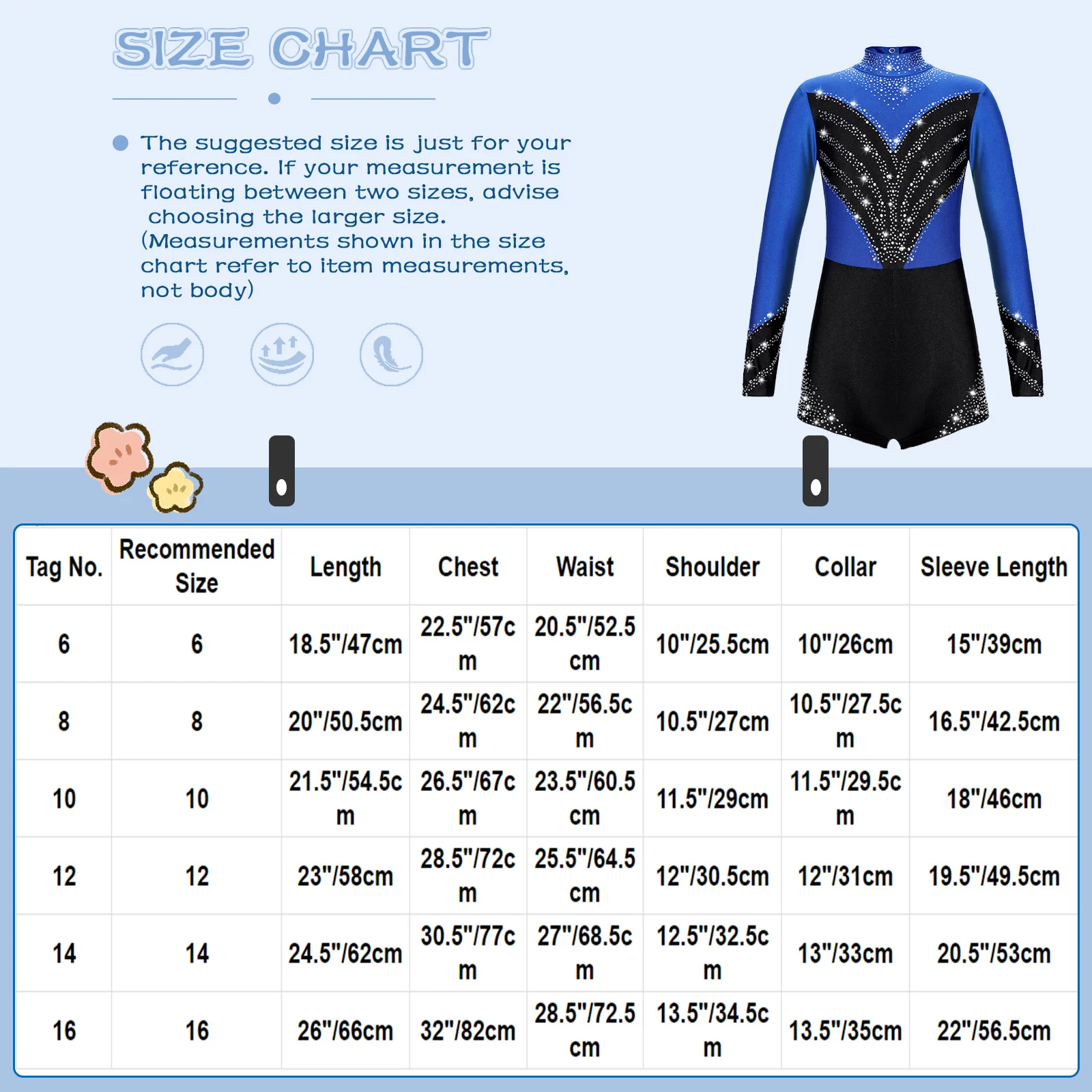 Kids Girls Ballet Dance Leotard Long Sleeve Sports Bodysuit Gymnastics Workout Stage Dance Costume Figure Skating Dance Unitard