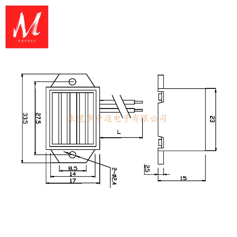 Cicalino meccanico 6 V CC 400 Hz