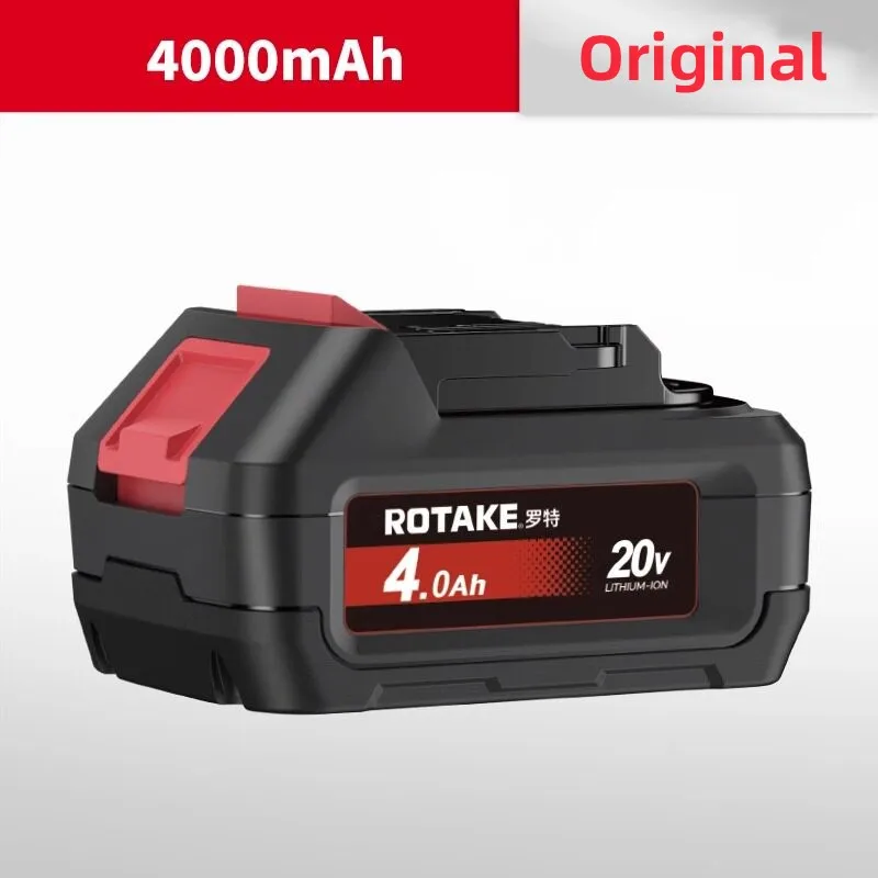 100%Original 4Ah for ROTAKE 20V 20B4 T1 T2 T3 T4 T5 T6 D1 D2H S1 G1 H1 Electric Impact Drill Screwdriver Electric Tool Battery