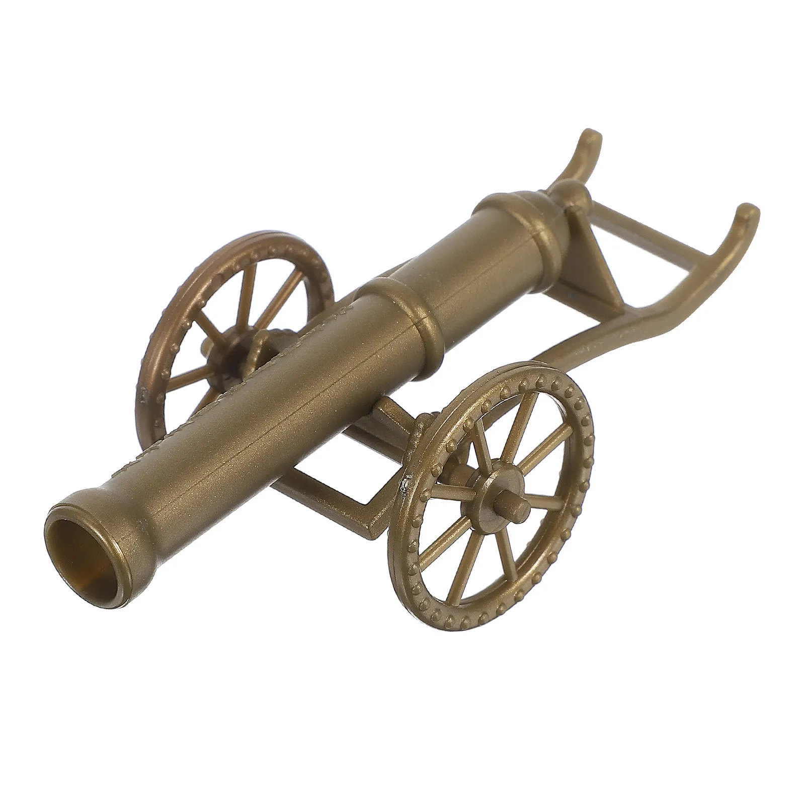 Vintage Large Cannon Ornament Chinese Style Retro Sculpture for TV Cabinet Hallway Dresser Office Decoration Desk Decorations
