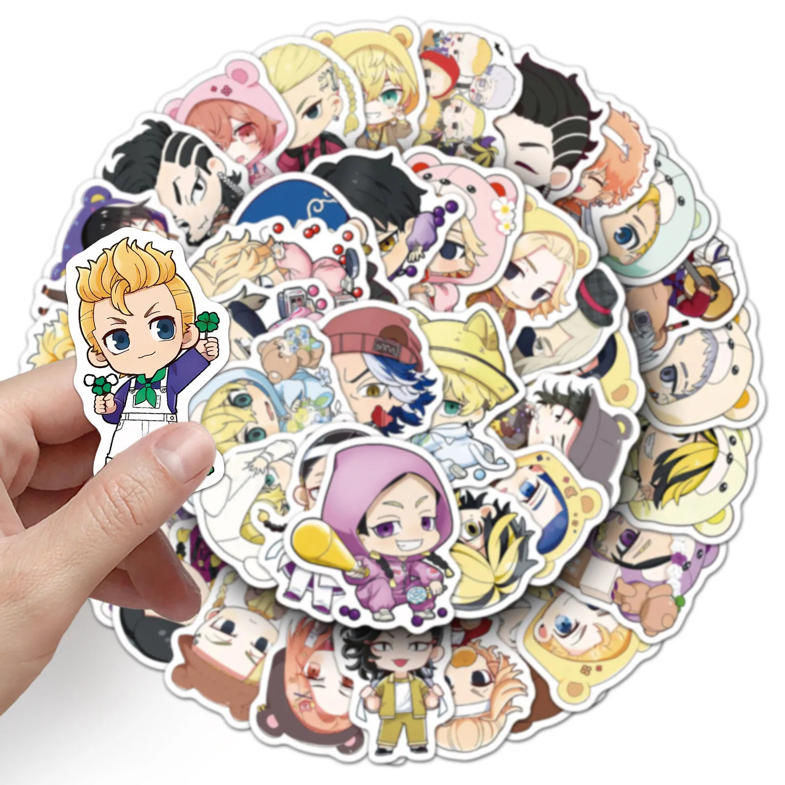 10/30/50PCS อะนิเมะโตเกียวรีเวนเจอร์ Q Edition น่ารักดูเดิลสติกเกอร์รูปลอกของเล่นเด็กถ้วยน้ำกล่องดินสอกีตาร์ DIY สติกเกอร์