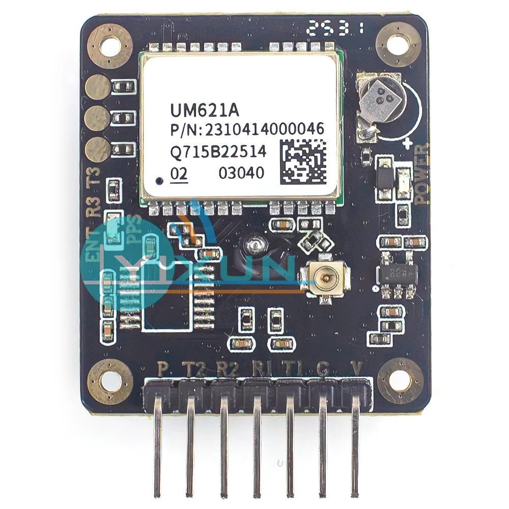 自動車グレードum621aデュアル周波数memsマルチgnss-gps-bd-glonass-galileo統合測位モジュール開発ボード