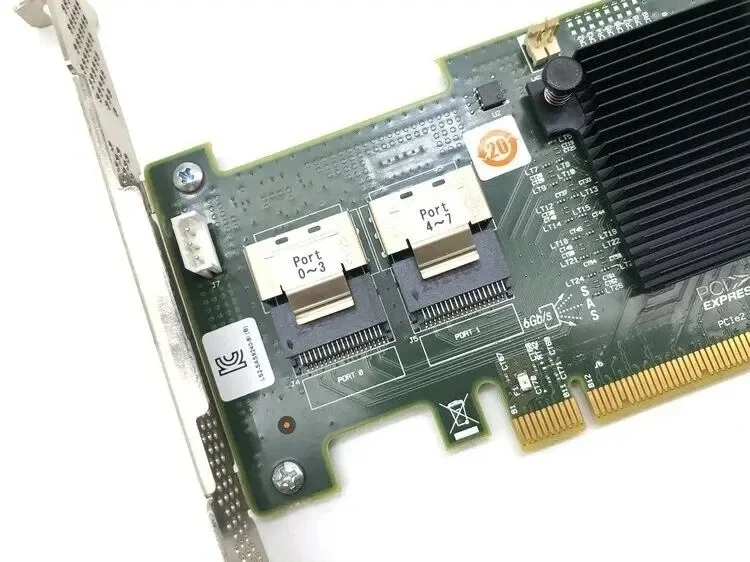 Usado 9240-8i Array Card 6G Array Card PCIE2.0 IT Direct HBA suporta RAID0 15