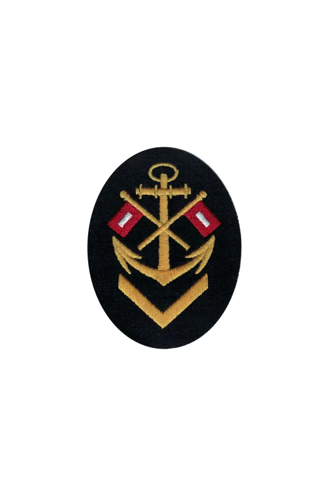 

GIRK-012 WWII German Kriegsmarine NCO senior signal career sleeve insignia