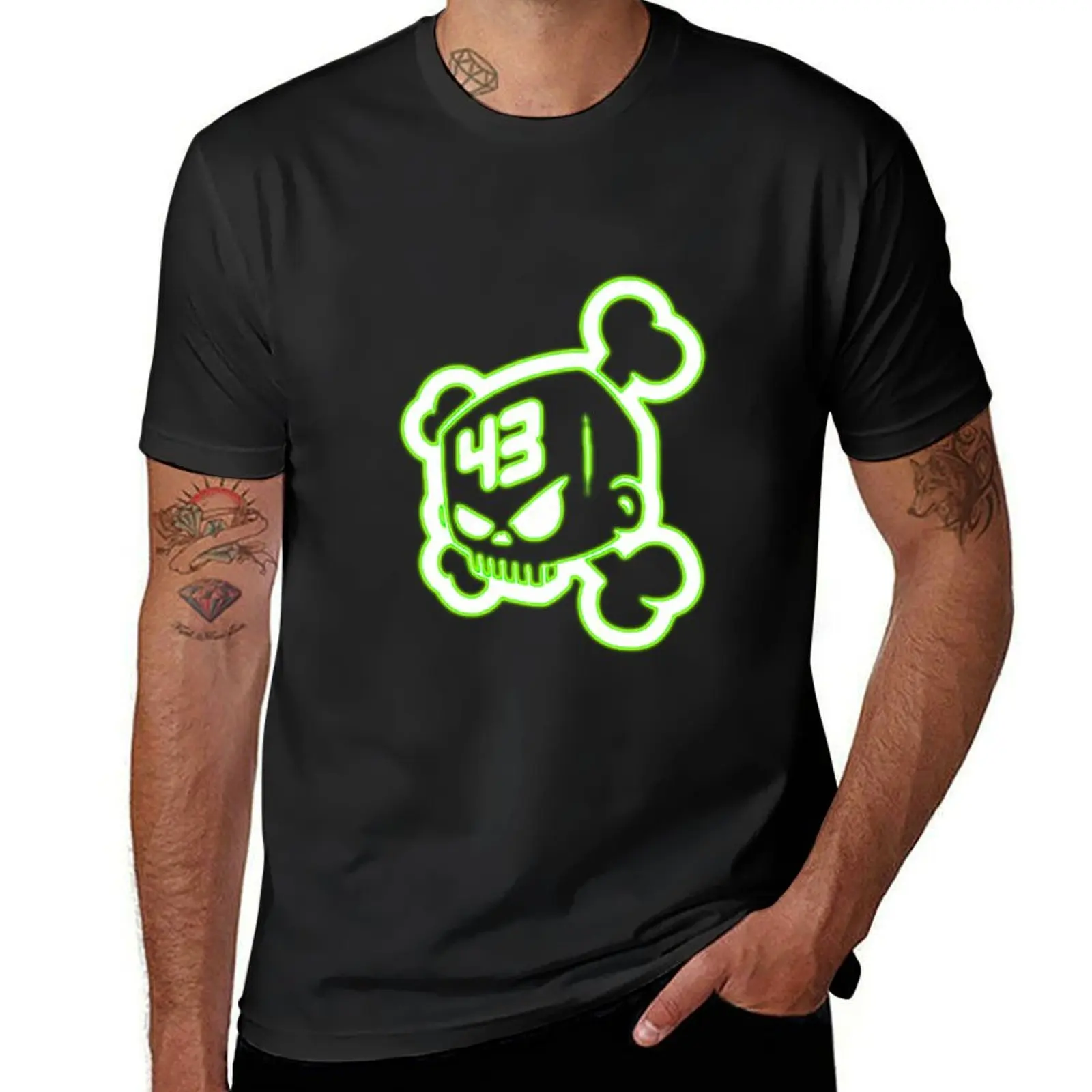 

Ken block (skull dc) T-Shirt funnys plain men clothings