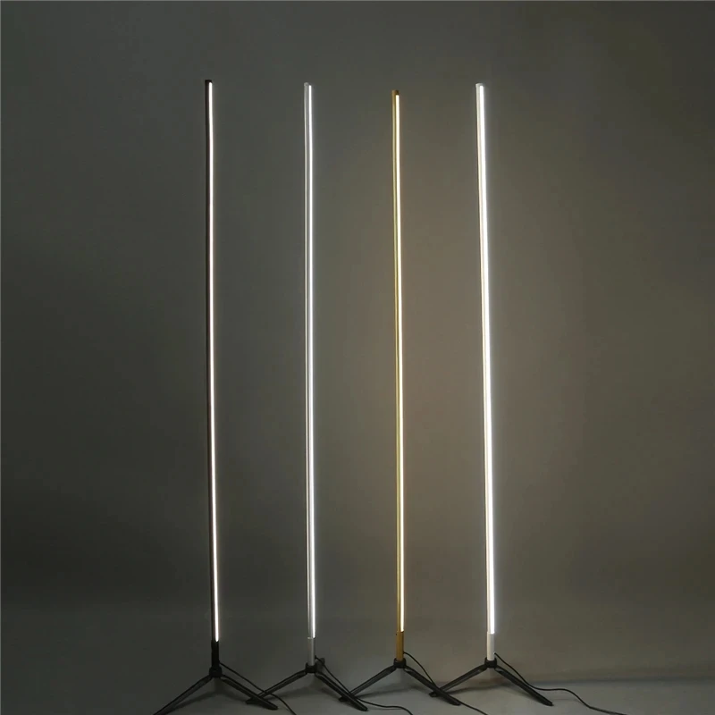 Minimalist Strip Modern Floor Lamp for Living Room Led Standing Lamps Home Stand Light Study Bedroom Lamp Free Standing Lamps