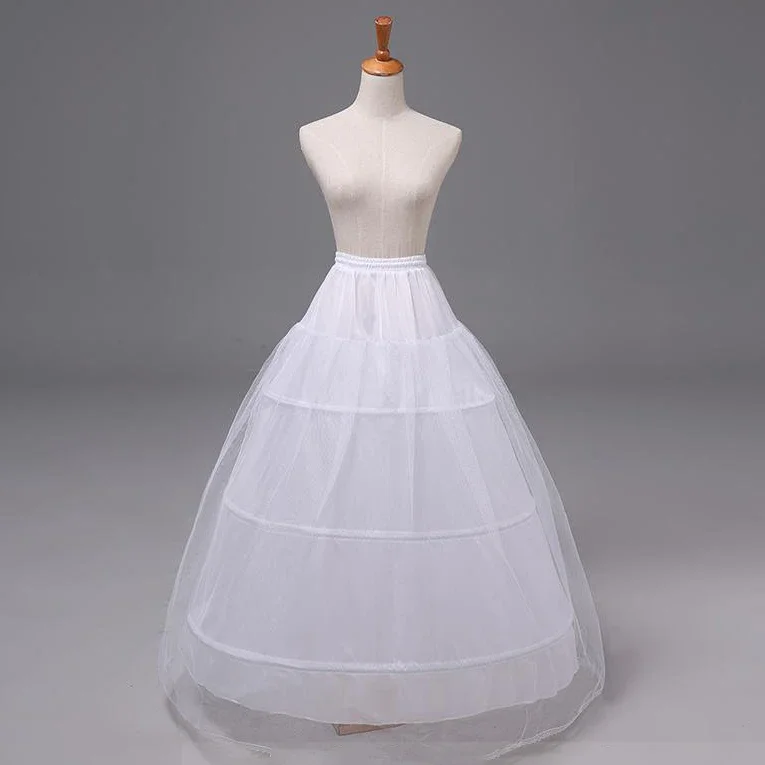 แฟชั่นสุภาพสตรี Petticoat Handmade Crinoline กระโปรงสําหรับงานแต่งงานชุด